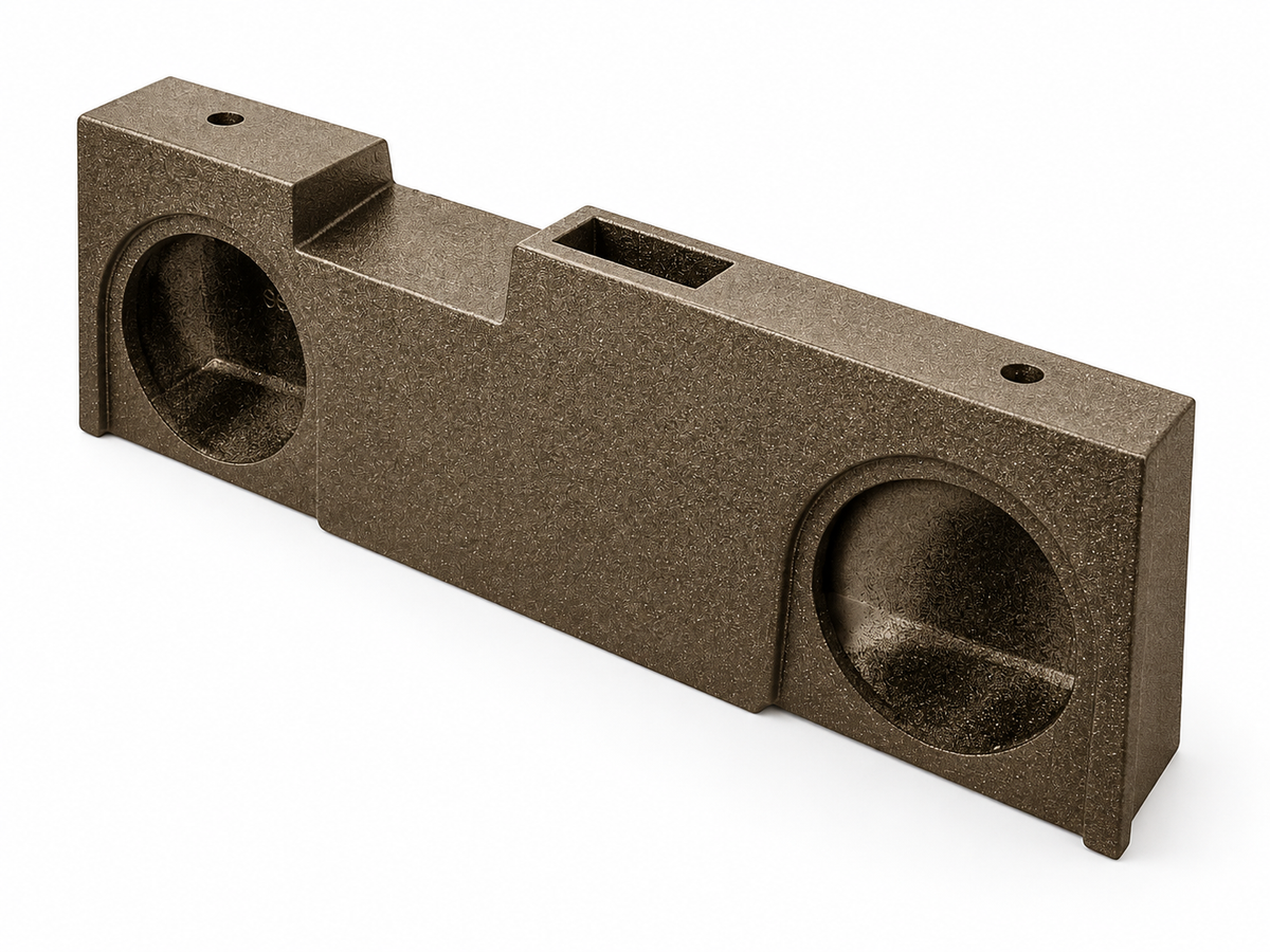 Audio Dual 12 Ported Sub Box Silverado 