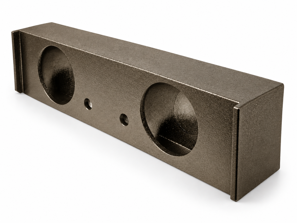 Elite Audio Dual 12 Sealed Sub Box Ford Super Duty 