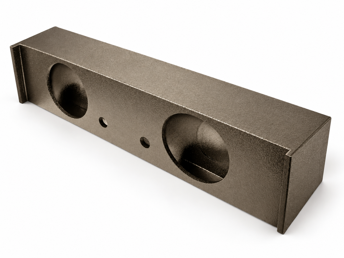 Audio Dual 12 Sealed Sub Box Ford Super Duty 2017+