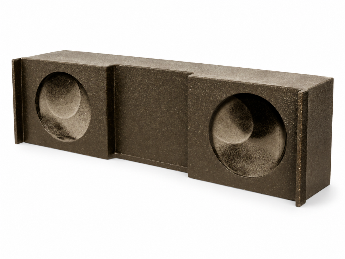 Elite Audio Dual 12 Sealed Subwoofer Box, Nissan Titan 