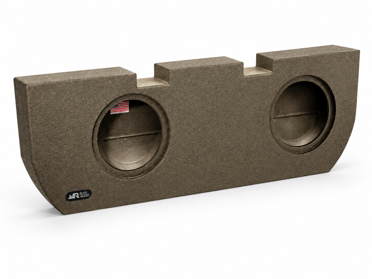  Dual 12 Sealed Subwoofer Box, Toyota Tundra CrewMax 