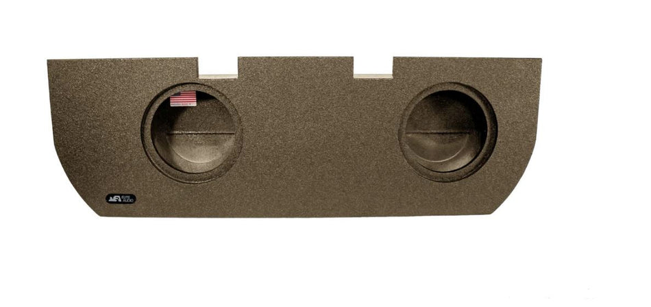Elite Audio Dual 12" Sealed Subwoofer Box, Toyota Tundra CrewMax 2022+