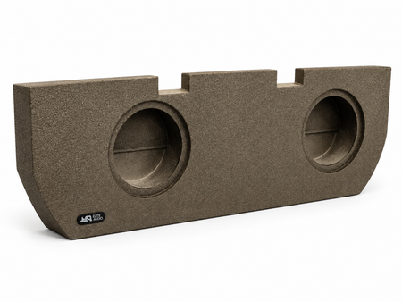 Audio Dual 12 Sealed Subwoofer Box, Toyota Tundra CrewMax 2022+