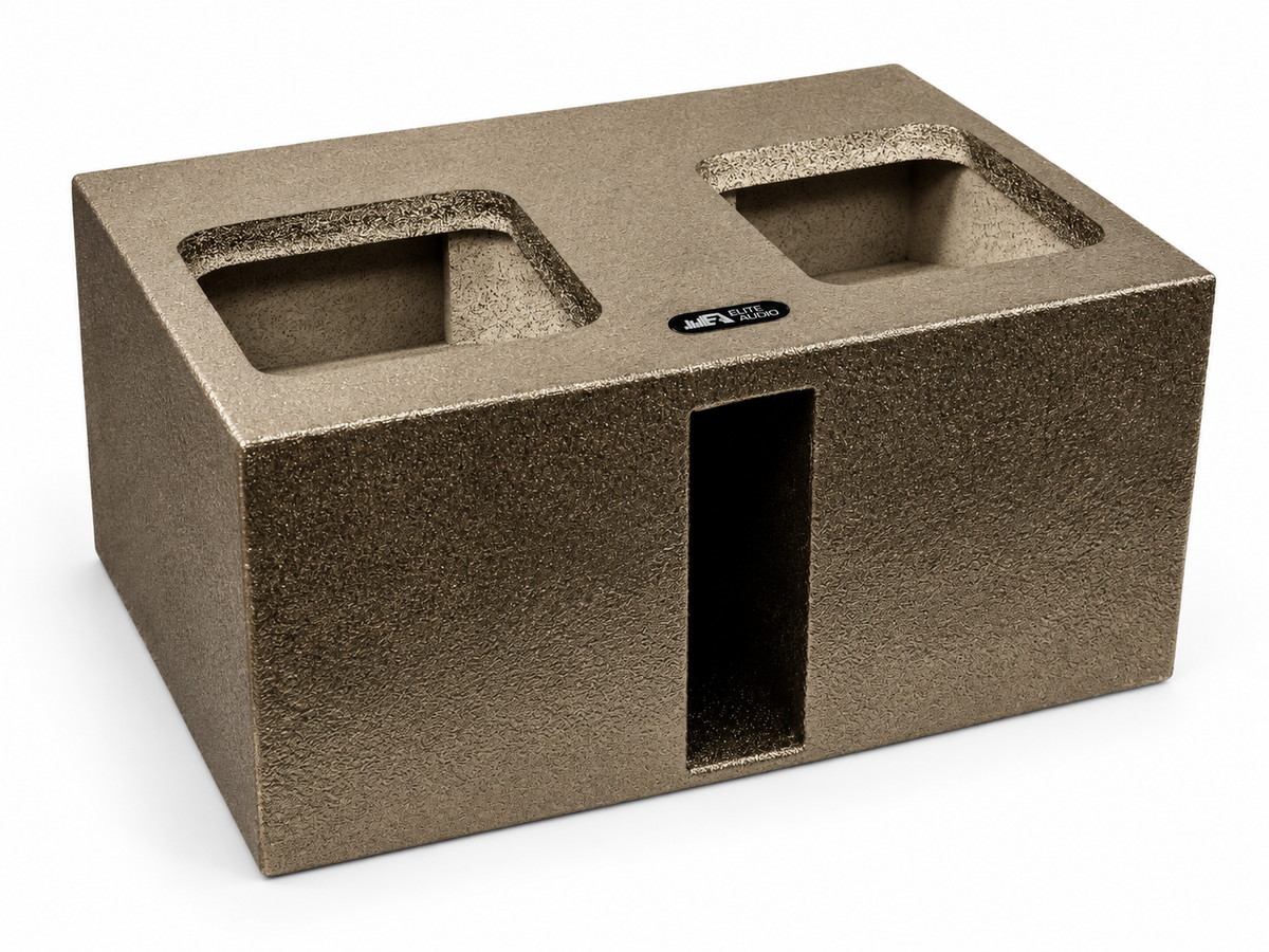Elite Audio Dual 15 Ported Up Fire XL SPL Universal Subwoofer Box 