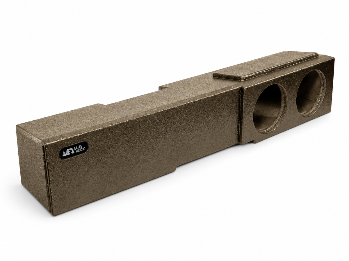 Audio Dual 8 Ported Double Baffle GM Crew Cab 07+
