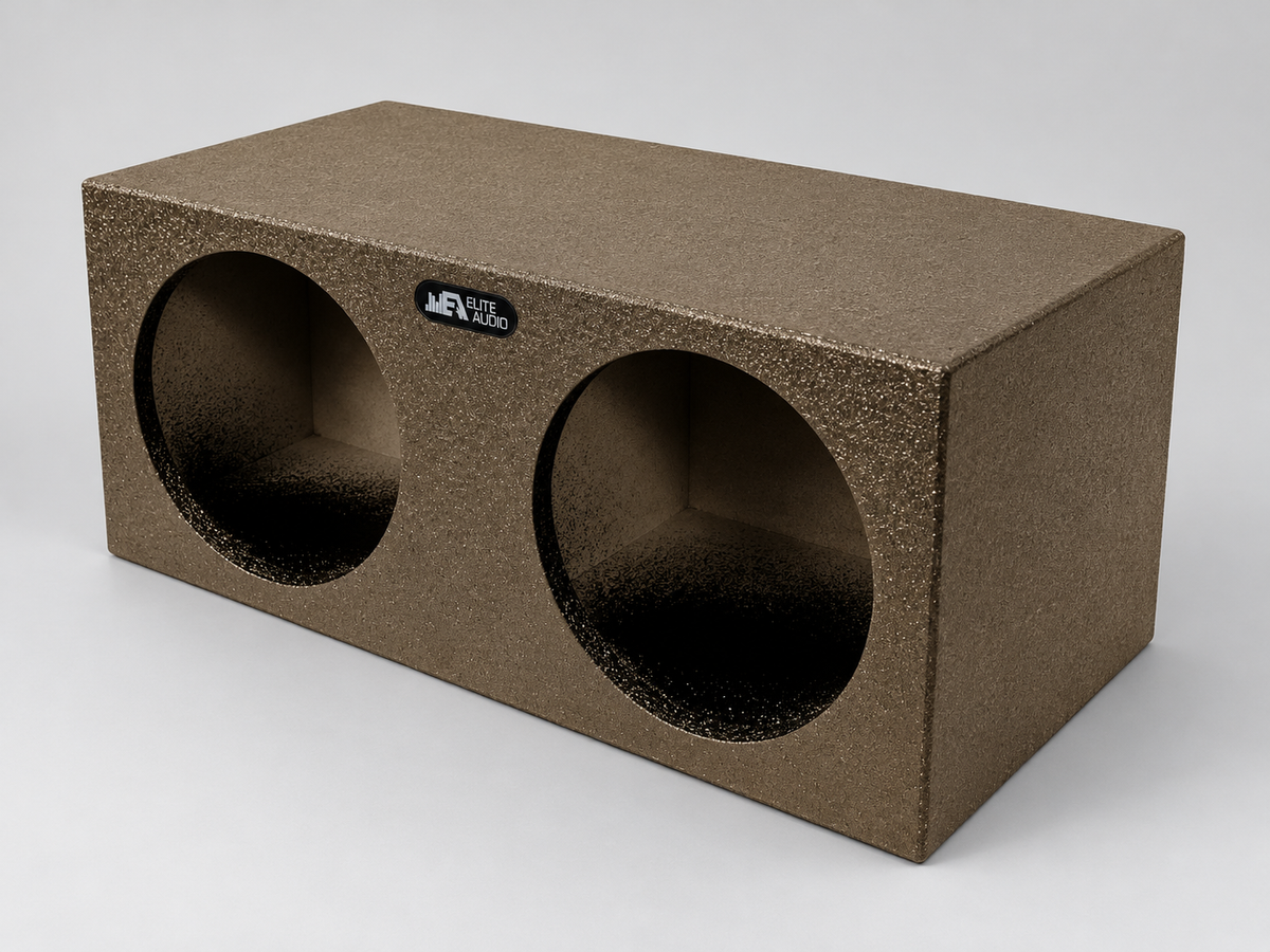 Elite Audio Enclosures  Universal Dual 12” Sealed 