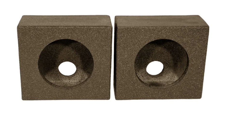 Elite Audio Enclosures | Universal Pair 6.5" - Premium USA Made Speaker Boxes with Bed Liner Spray Finish