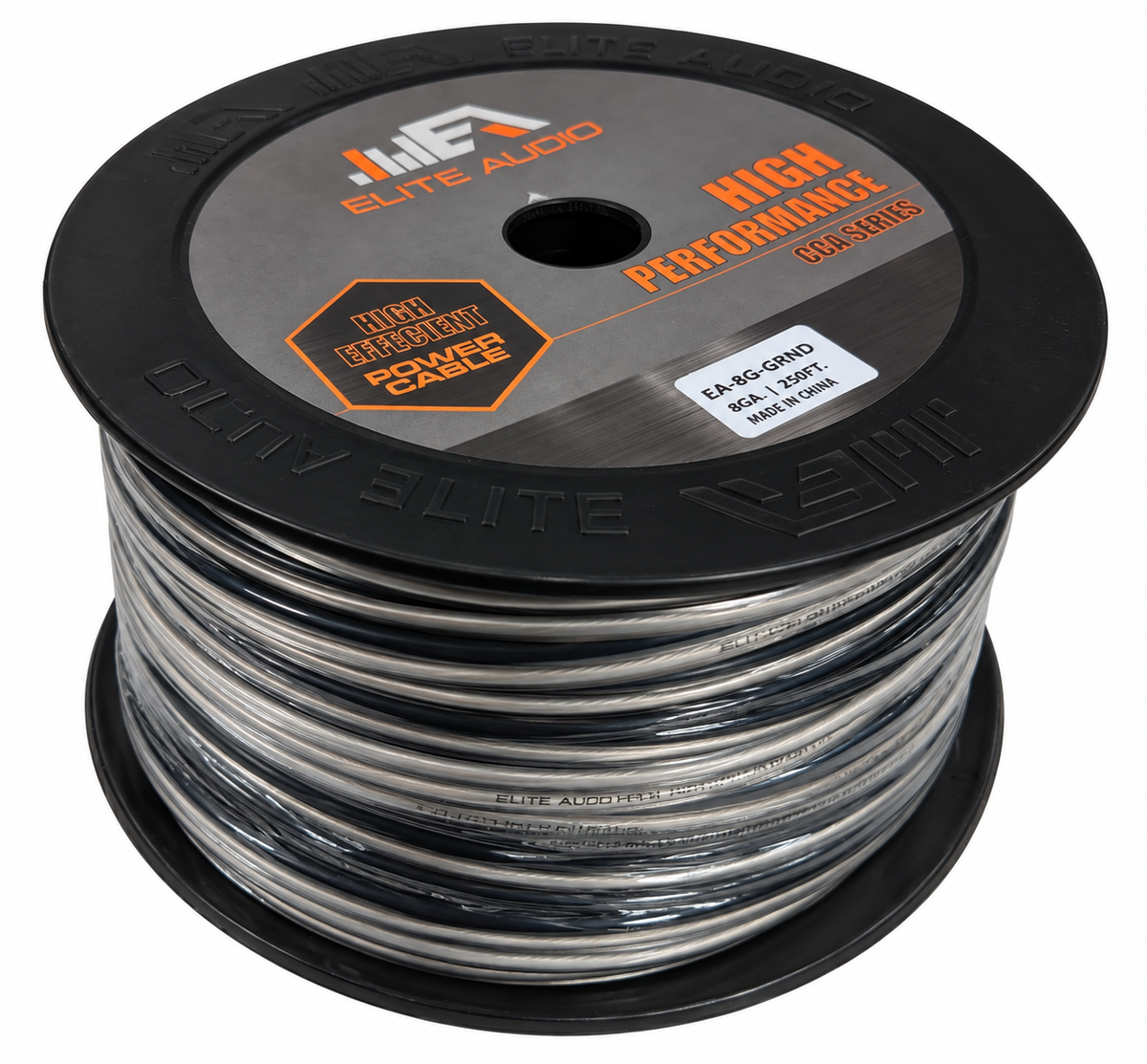 Elite Audio 8 AWG Ground Cable – Durable Flexible Power Wire