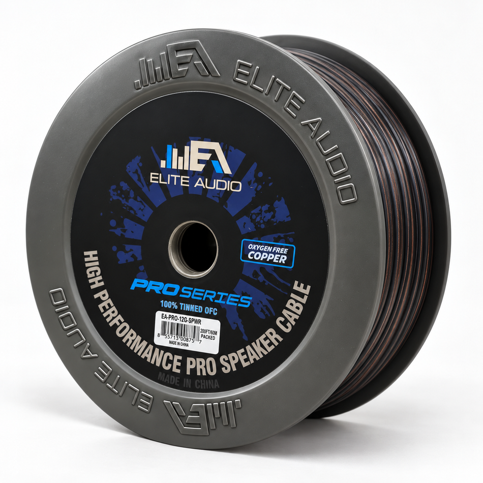Elite Audio PRO 12G SPWR 200 FT TINNED 100% COPPER 