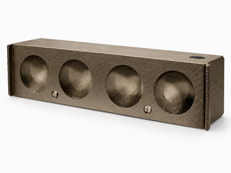 Elite Audio Quad 10 Sealed Sub Box Ford Super Duty