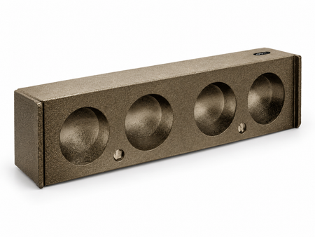 Elite Audio Quad 10 Sealed Sub Box Ford 