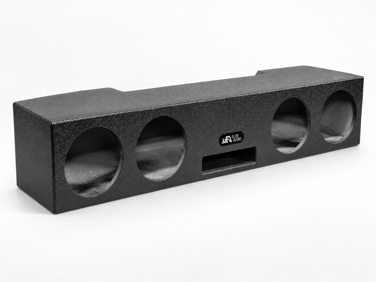 Elite Audio Quad 8 Ported Sub Box RAM 1500 Crew Cab 