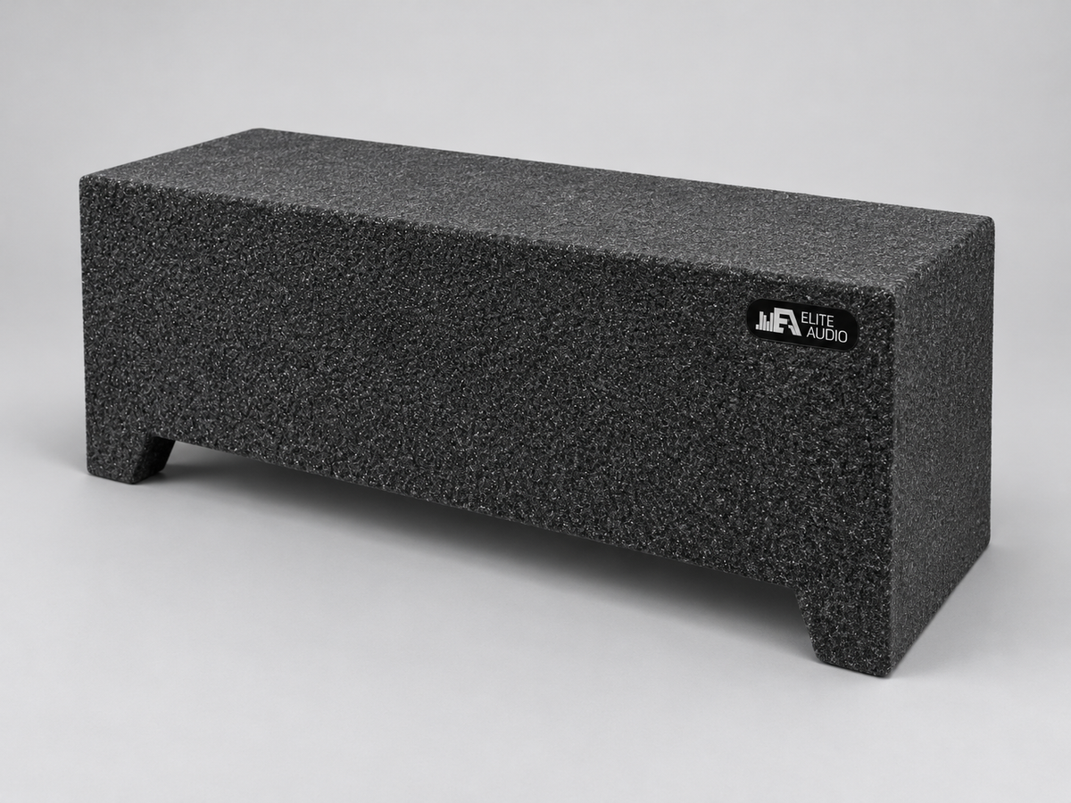  Single 12" Sealed Universal Truck Downfire Subwoofer Box