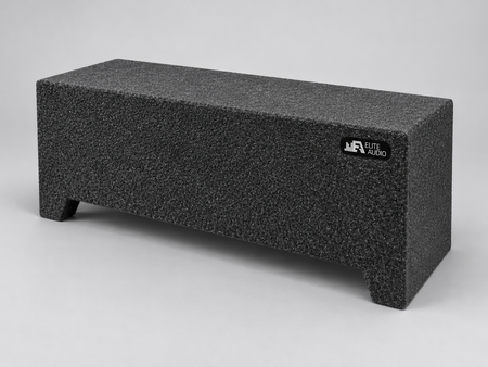  Single 12" Sealed Universal Truck Downfire Subwoofer Box