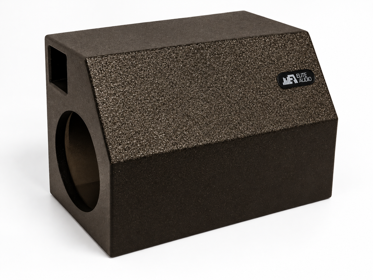 Elite Audio Single 8 Ported Subwoofer Box, Dodge Single Cab