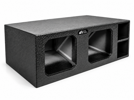 Elite Audio Dual 10" Ported XL SPL Universal Subwoofer Box for Kicker Solo X