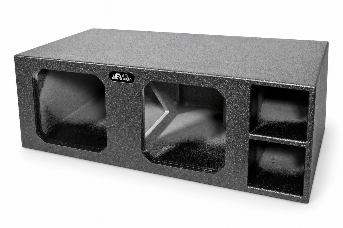 15" Ported XL SPL for Kicker Solo X - Premium USA Made Subwoofer Box
