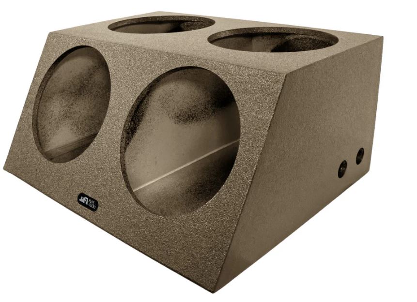 Elite Audio Quad 15" Angle Face Sealed Universal Subwoofer Box