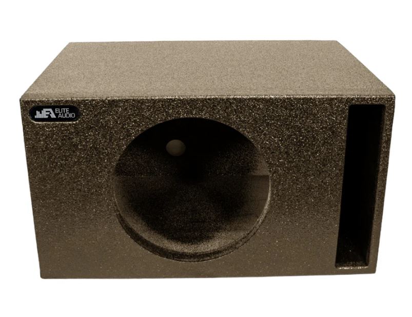 Elite Audio Single 10" Ported XL SPL Universal Subwoofer Box
