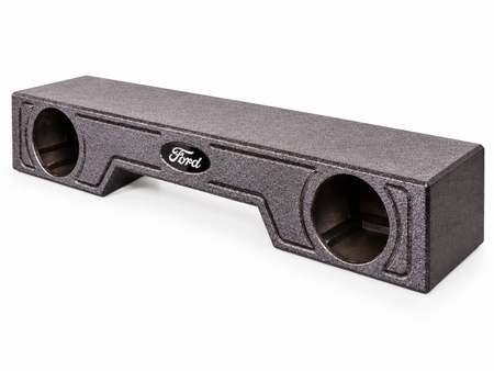 Audio Custom dual 8" subwoofer Enclosure for 2004 to 2008 ford f150 super crew 4 door