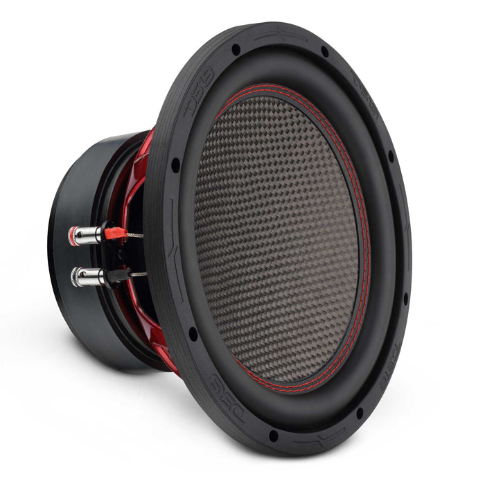 DS18 GEN-X104DCF GEN-X 10" Subwoofer | 600W RMS Dual 4-Ohm Voice Coil with Carbon Fiber Dust Cap