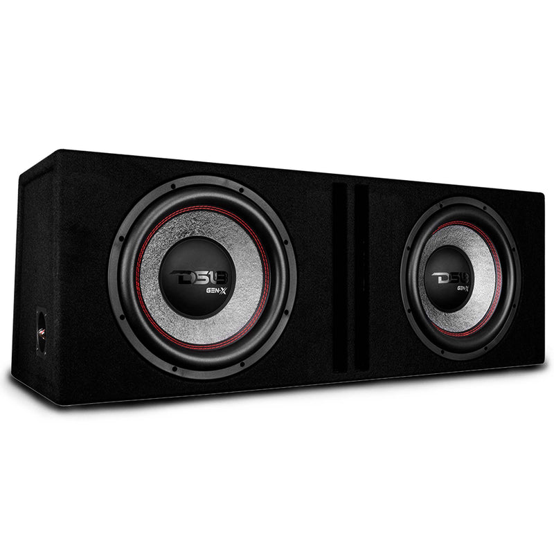 DS18 GEN-X212LD dual 12-inch loaded ported enclosure