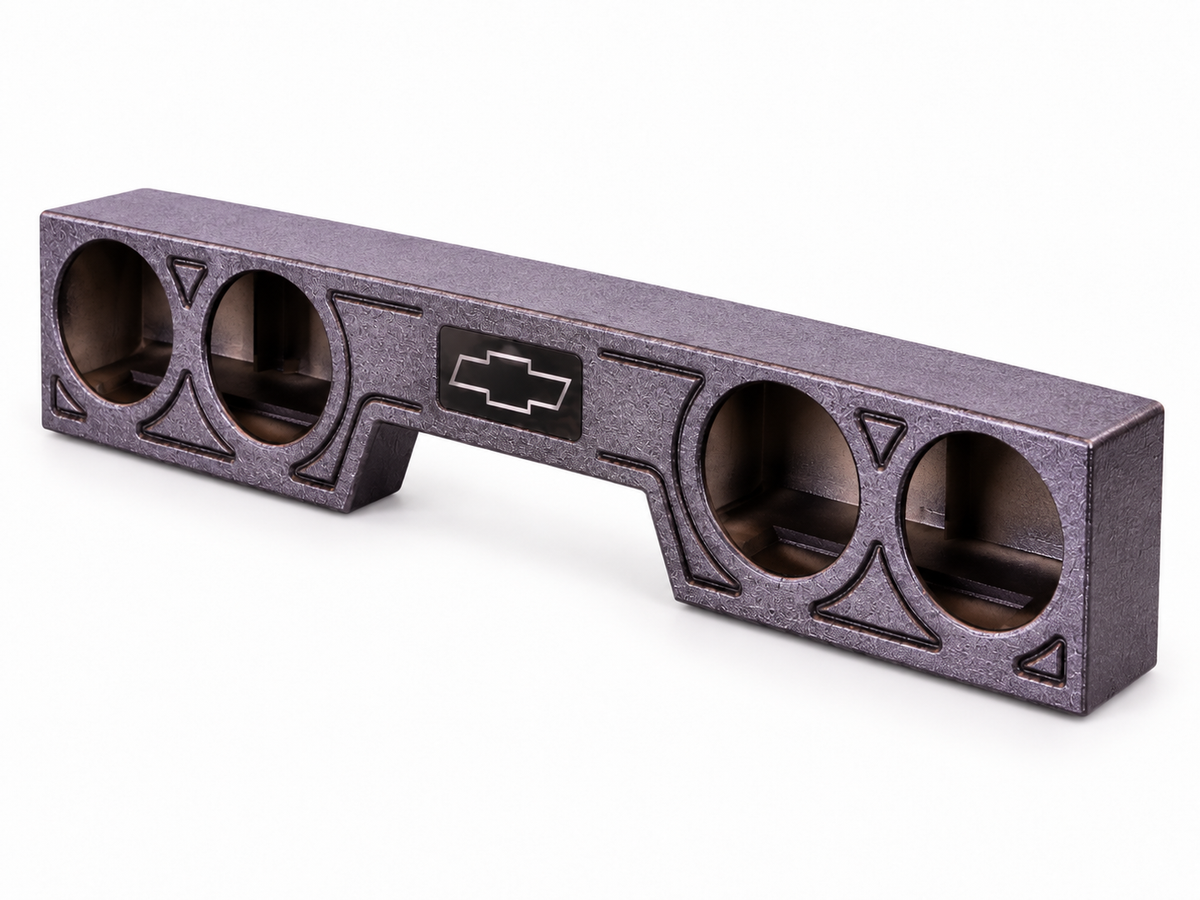 Audio Custom Enclosure for four 8” subs 1999-2006 Chevy Silverado GMC