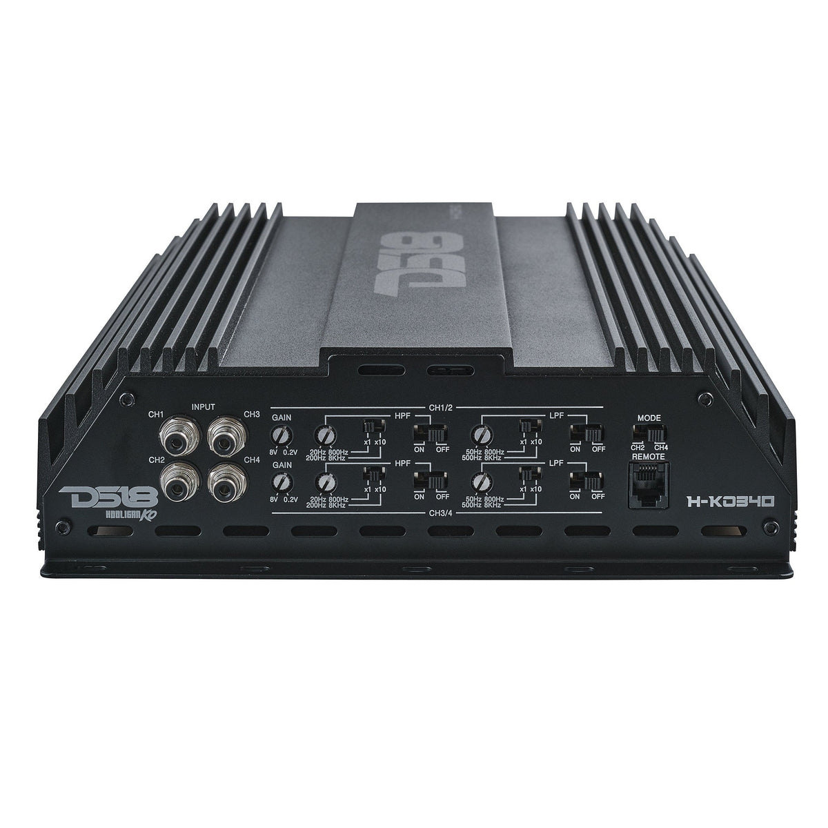 DS18 H-KO340 4-channel amplifier - view 3