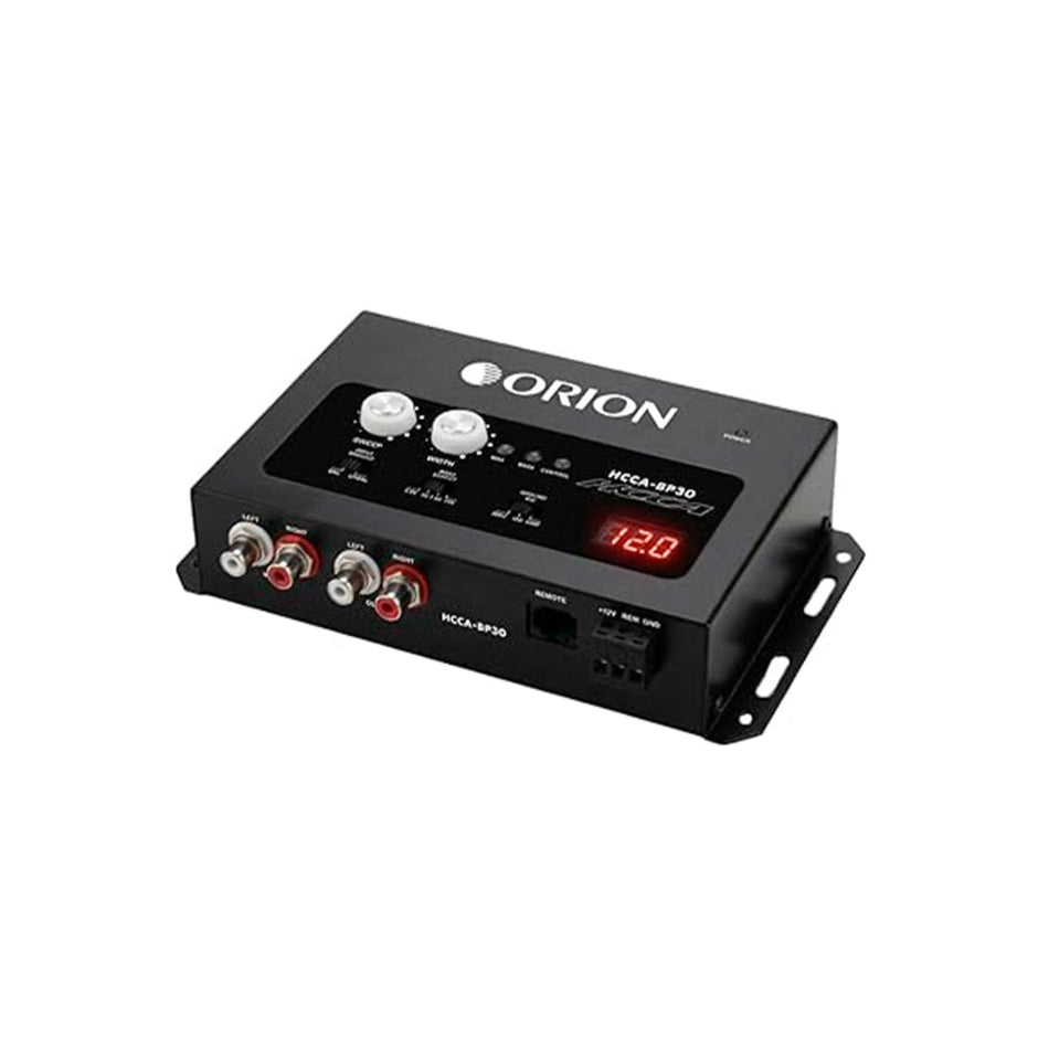 Orion HCCA-BP30 High-Performance Bass Processor with 10V Output and Voltage Display