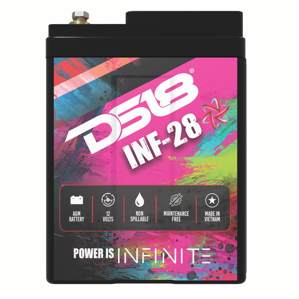 DS18 INF-28 28Ah AGM battery - view 3
