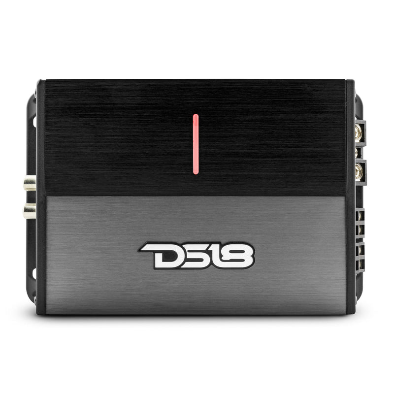 DS18ION Compact Full Range Class D 4-Channel Amplifier 4 x 240 Watts RMS @ 4-ohm