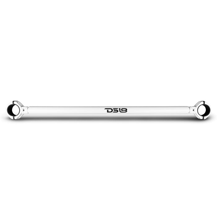 DS18 DS-JK-TUBE/WH JK/JKU Mounting Tube W/ Mobile Clamps Perfect for Mounting Towers/Pods on Roll Bars and Cages White