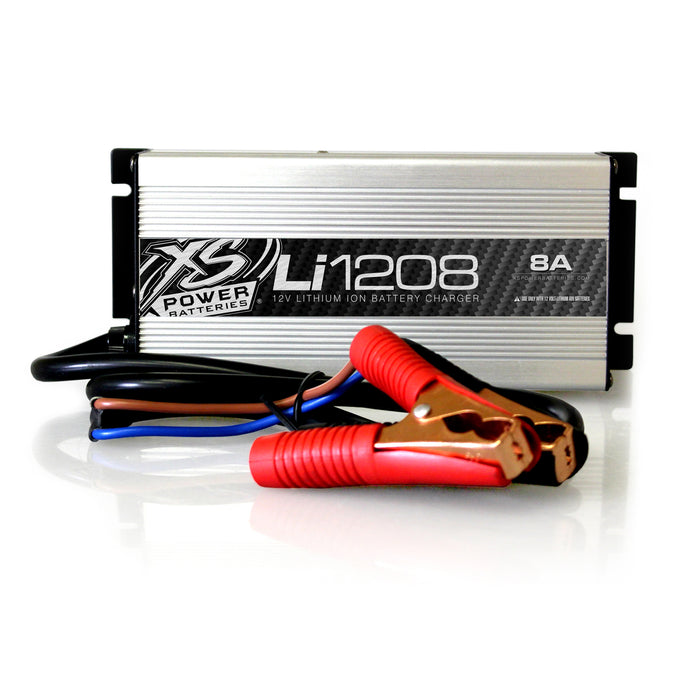 XS Power Li1208 12V 8A Lithium Battery IntelliCharger
