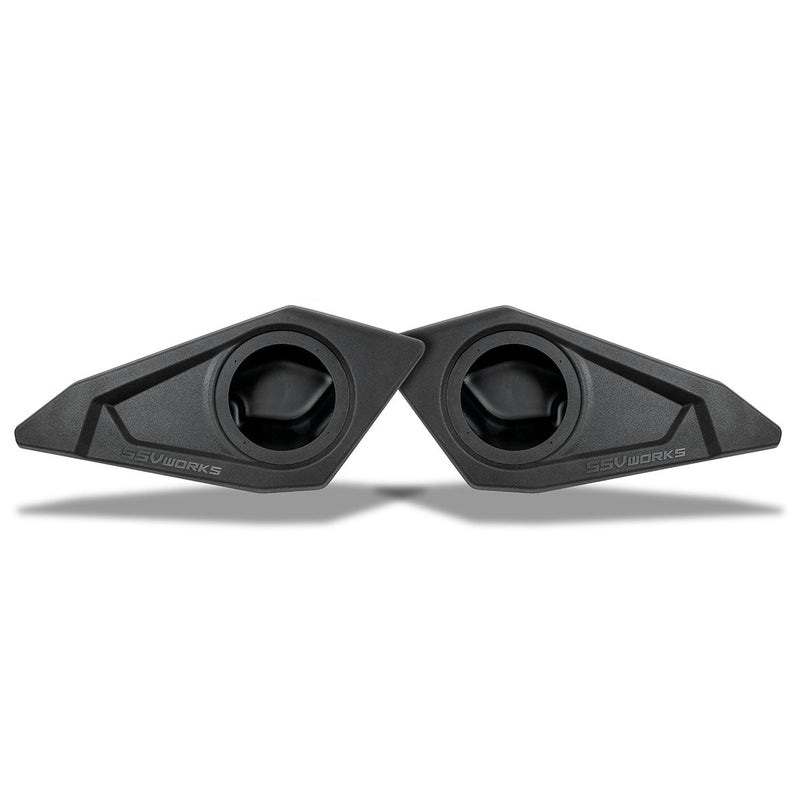 SSV Works 240-MAVR-DF65U Can-Am Maverick R 6.5" Lower Door Speaker Pods 2024–2026 Models