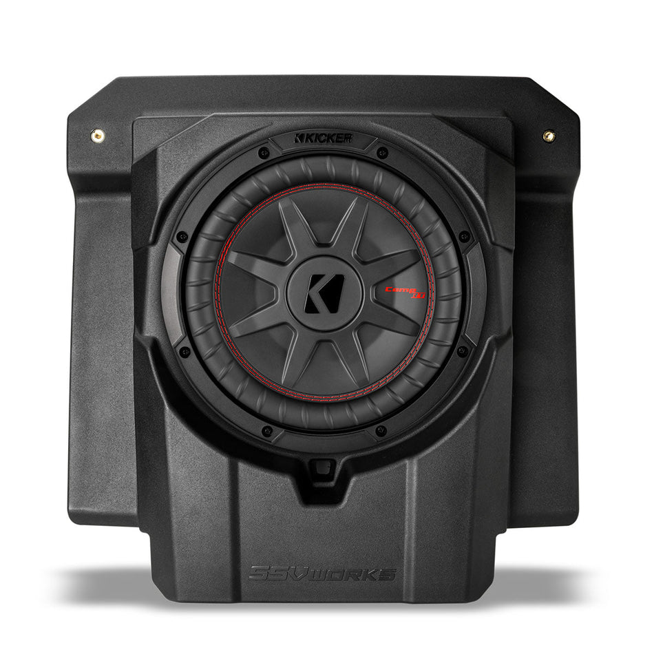 SSV Works 240-MAVR-US10U Can-Am Maverick R / R MAX 10" Subwoofer Enclosure Front Seat (LH/RH) 2024–2026 Models