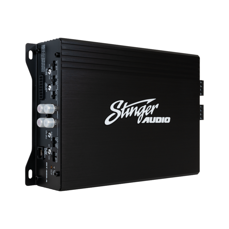 Stinger Audio MT-600.4 1000 Watt 4-Channel Car Audio Amplifier