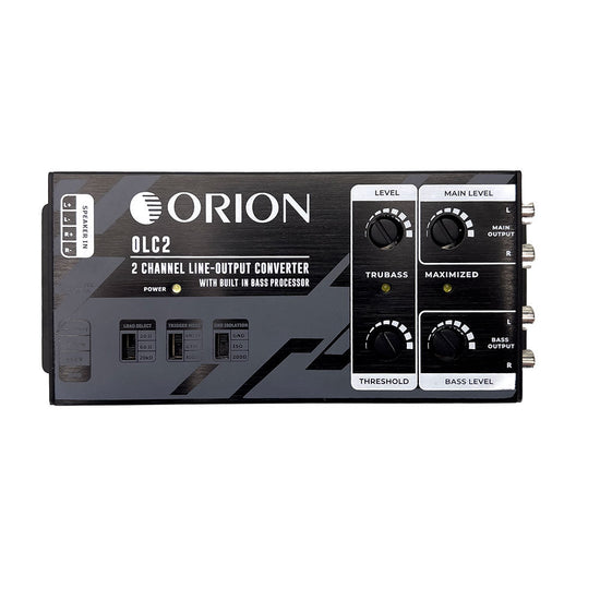 ORION 2 Channel Line Output Convertor With Bass Processor