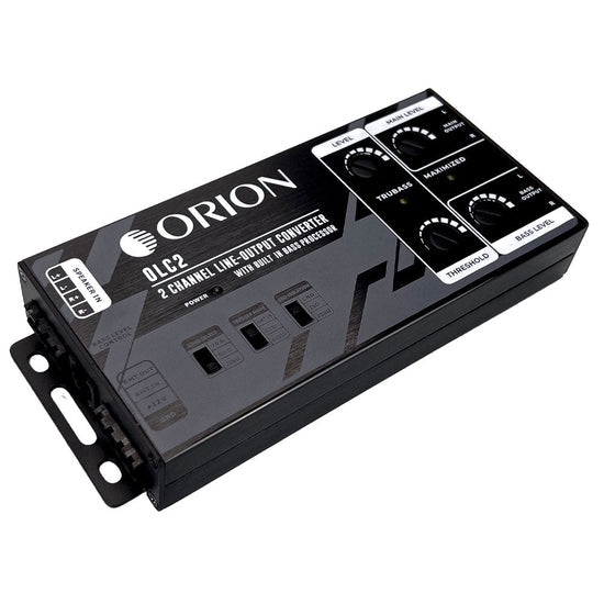 ORION 2 Channel Line Output Convertor With Bass Processor