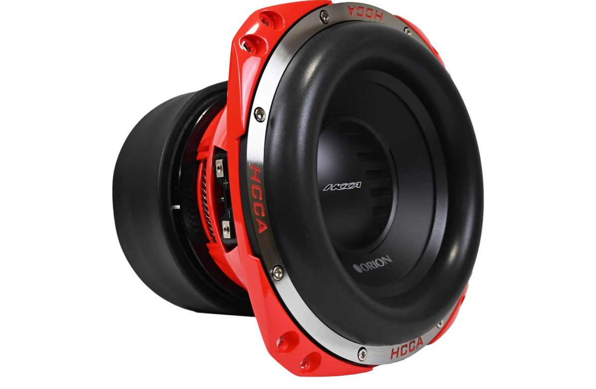 Orion HCCA804 8-Inch Dual 4 Ohm High-Performance Subwoofer | 1500W