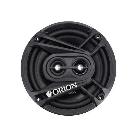 Orion Cobalt Series CB653, front view showing grille, cone and dual tweeters