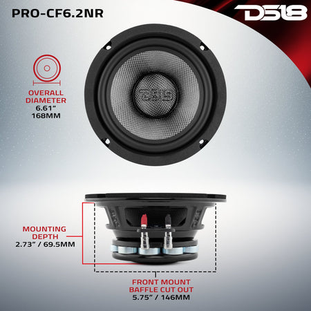 DS18 PRO-CF6.2NR 6.5-inch mid-bass loudspeaker - view 7