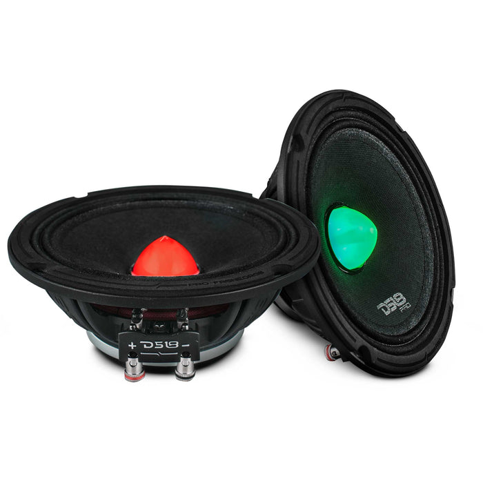 DS18 6.5" Full-Range Loudspeaker With RGB LED Bullet & Neodymium Magnet