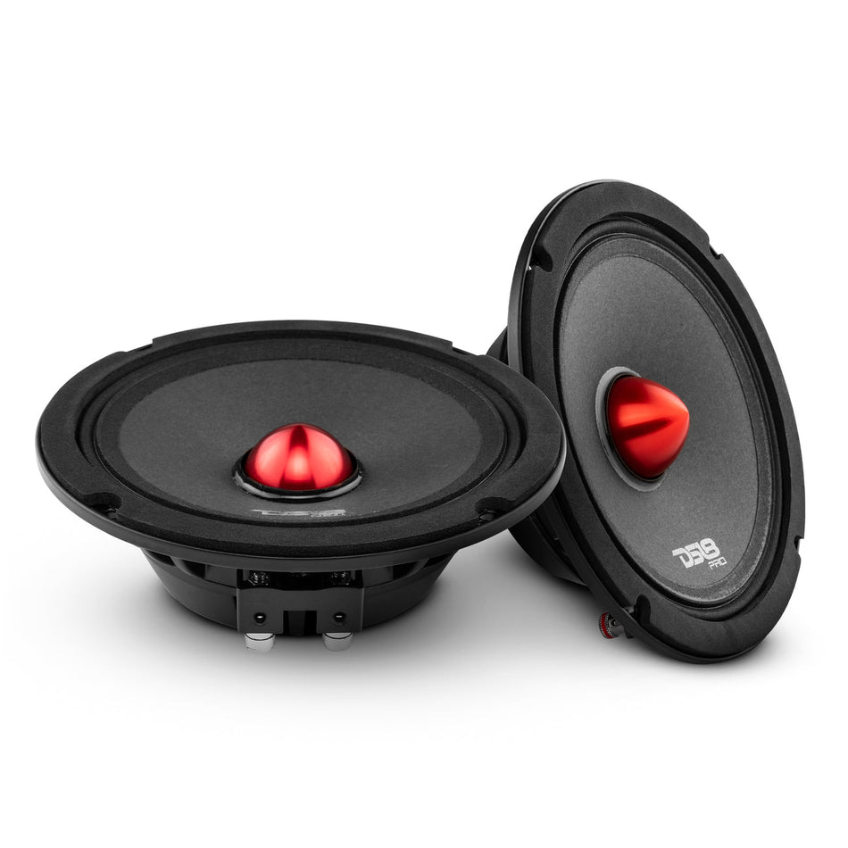 DS18 PRO 6.5" Shallow Neodymium Mid-Range Loudspeaker with Bullet 400 Watts 4-Ohm