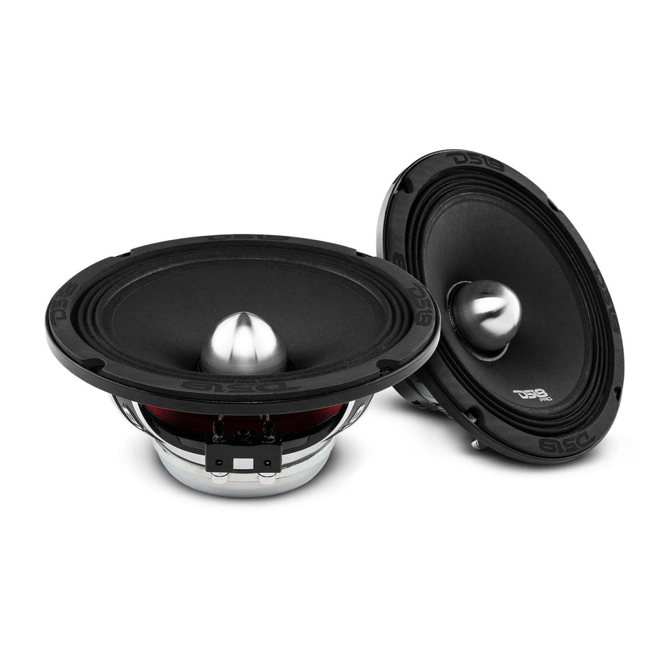 DS18 PRO-NEO8 8" Neodymium Mid-Range Bullet Loudspeaker 300 Watts Rms 4-Ohm