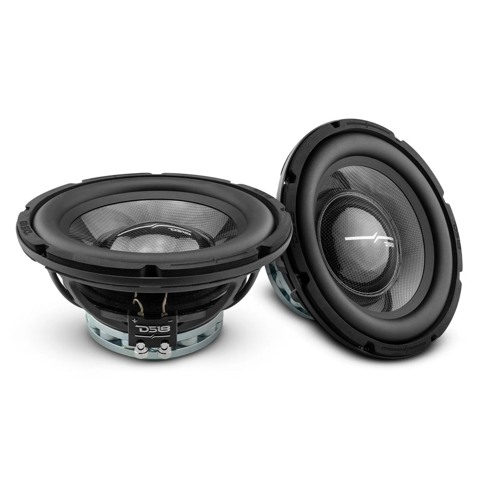 DS18 DS-PRO-RY10.4NMB PRO 10" Neodymium Water resistant Carbon Fiber Cone Mid-Bass Woofer 450 Watts Rms 4-Ohm