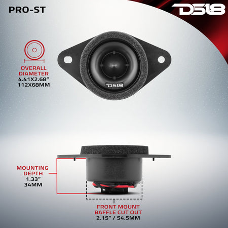DS18 PRO-ST OEM replacement tweeter - view 7