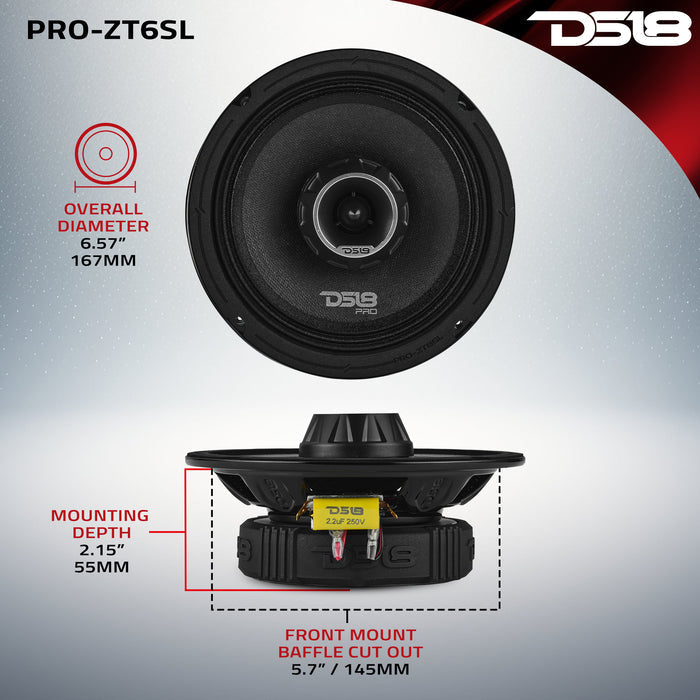 DS18 PRO-ZT6SL 6.5