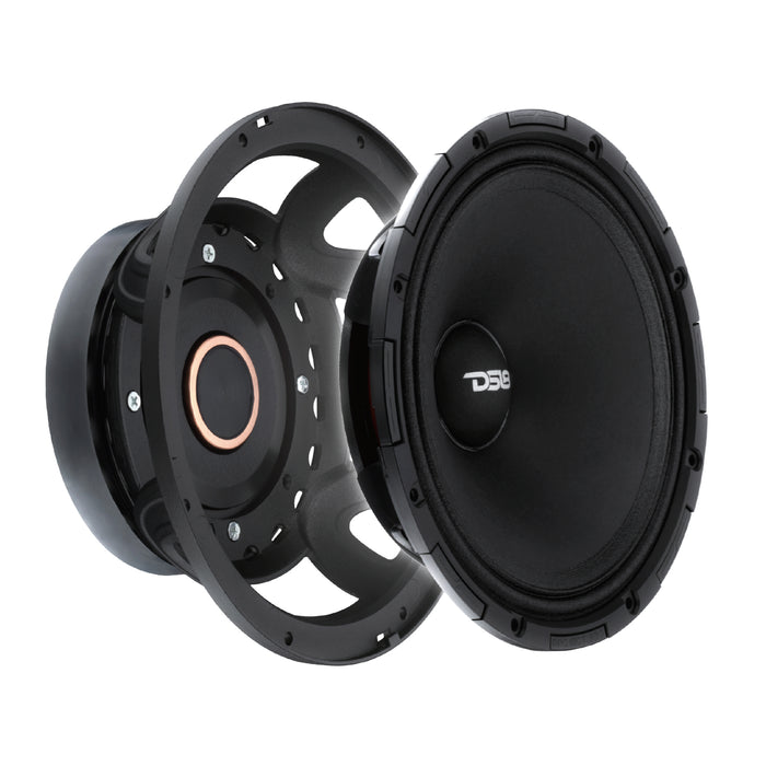 DS18 PROJECT360.84 8" Mid-High Loudspeaker – 300W RMS 4-Ohm High-Sensitivity Driver with Rotating Recone Quick Repair Design
