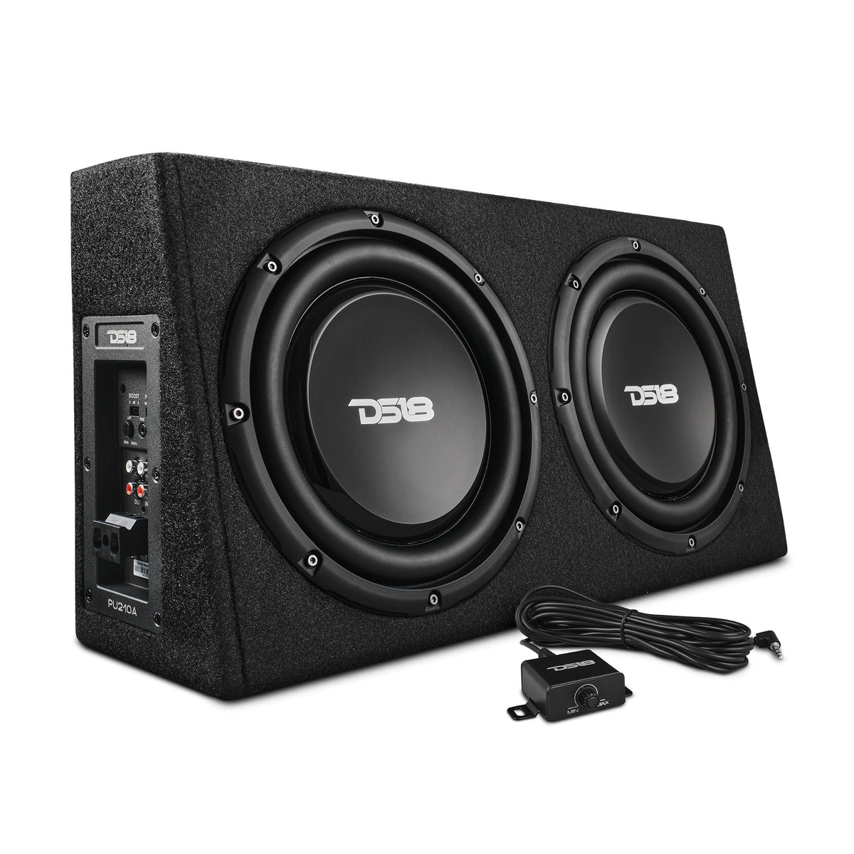 DS18 PU210A 10-inch amplified truck subwoofer enclosure