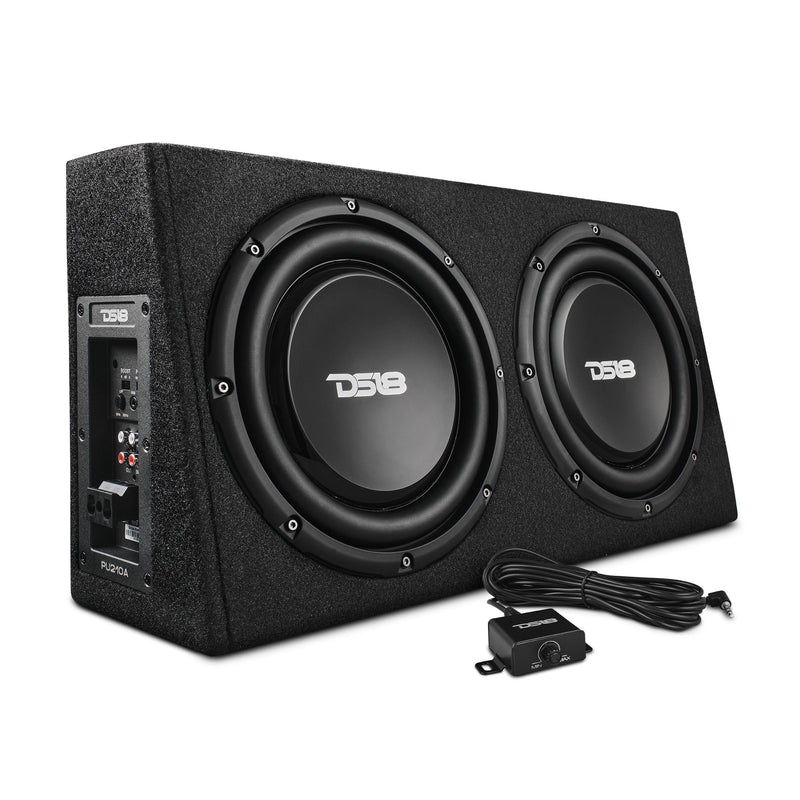 DS18 PU210A 10-inch amplified truck subwoofer enclosure